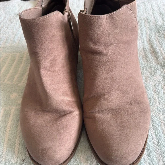Torrid Taupe Ankle Booties - Picture 2 of 3